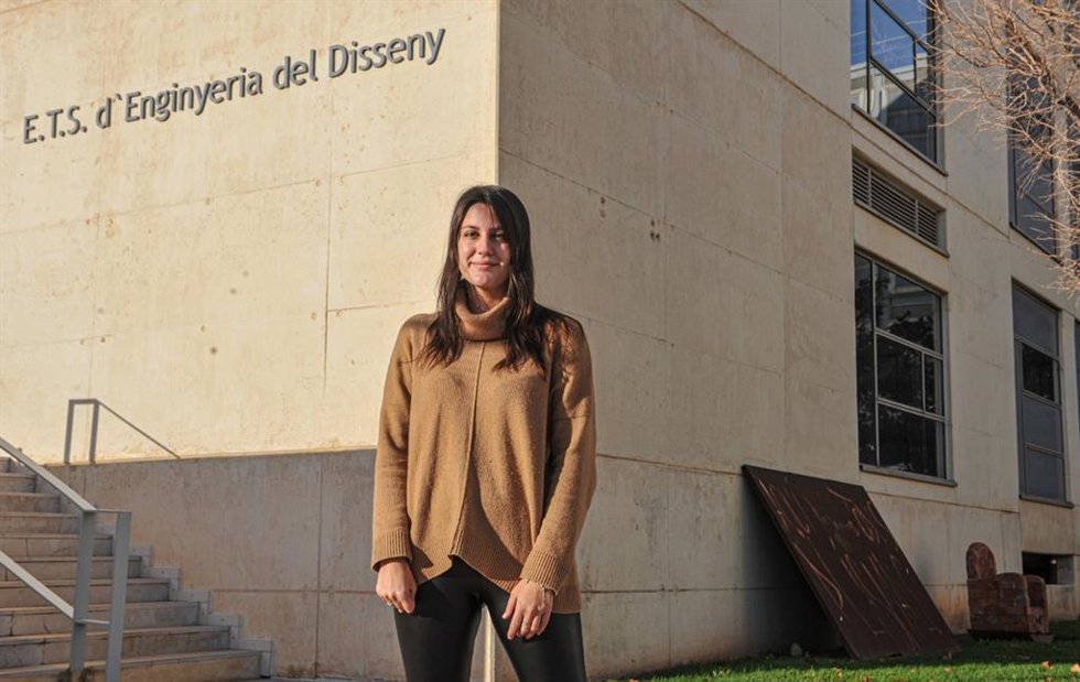 La ganadora de la beca Ingeniera Mujer