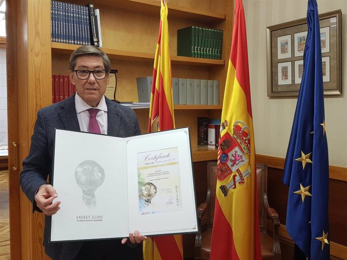 El proyecto ELY4OFF de la Fundación Hidrógeno Aragón gana el National Energy Globe Award Spain.