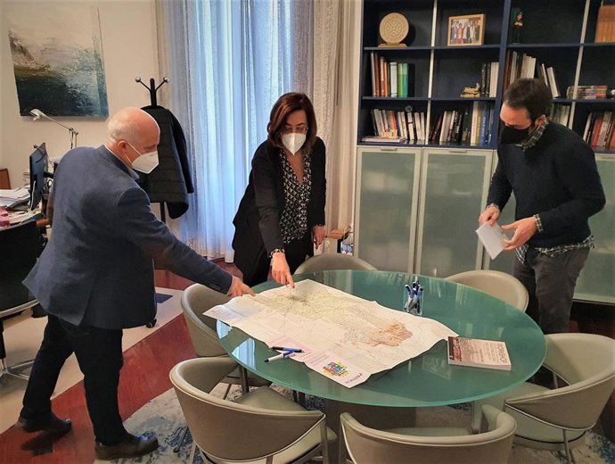 Reunión para preparar el plan especial de Vialidad Invernal ante la alerta meteorológica.