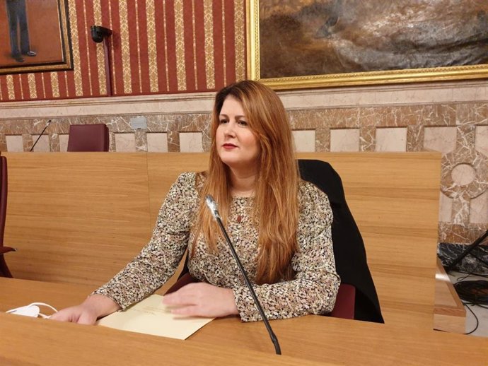 Susana Serrano, en el Ayuntamiento, en una foto de archivo