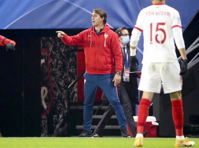 El entrenador del Sevilla FC, Julen Lopetegui