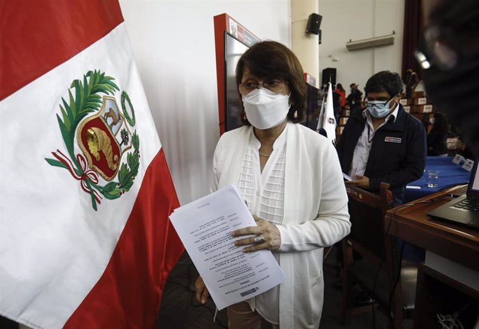 La ministra de Salud de Perú, Pilar Mazzetti.