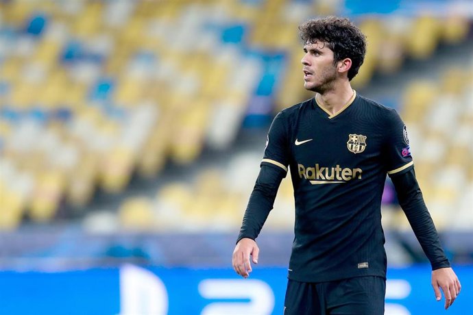 Carles Aleñá con el FC Barcelona
