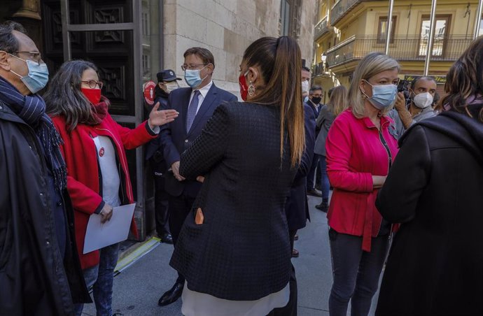 Miembros del Consell el 25N