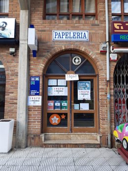 Administración de Laredo que ha vendido un décimo del gordo de El Niño