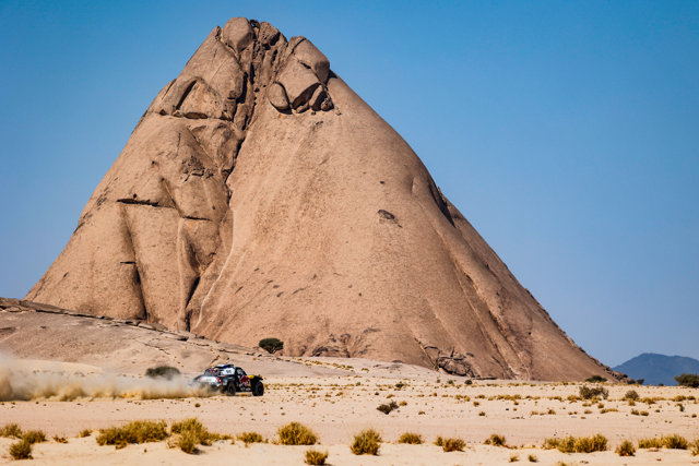 Carlos Sainz en el Dakar