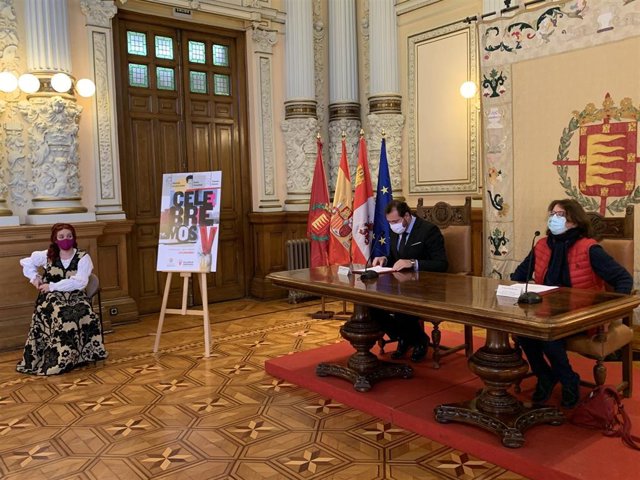 Presentación de la programación del V Centenario de la 'Valladolid Comunera'.