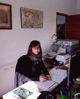 Gema Embi, nueva directora de la Alcazaba, en una imagen de archivo