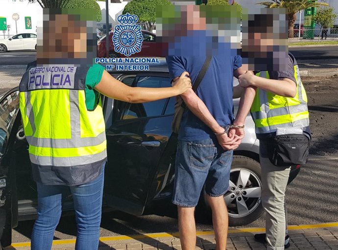 Ciudadano letón detenido por la Policía Nacional en Adeje