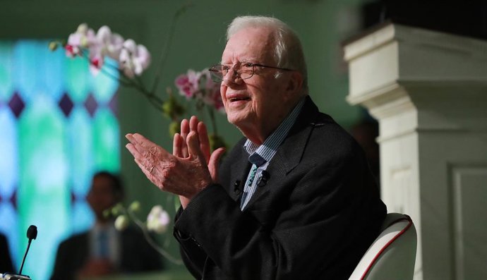El expresidente de Estados Unidos Jimmy Carter