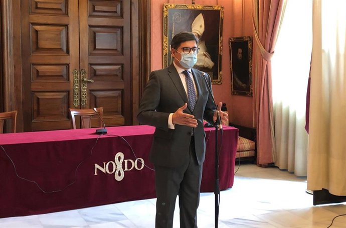 Álvaro Pimentel, en el Ayuntamiento, en una imagen de archivo