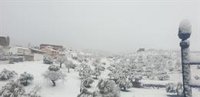 Las fuertes nevadas dejan sin clase a 234 alumnos de nueve centros escolares de la provincia de Almería