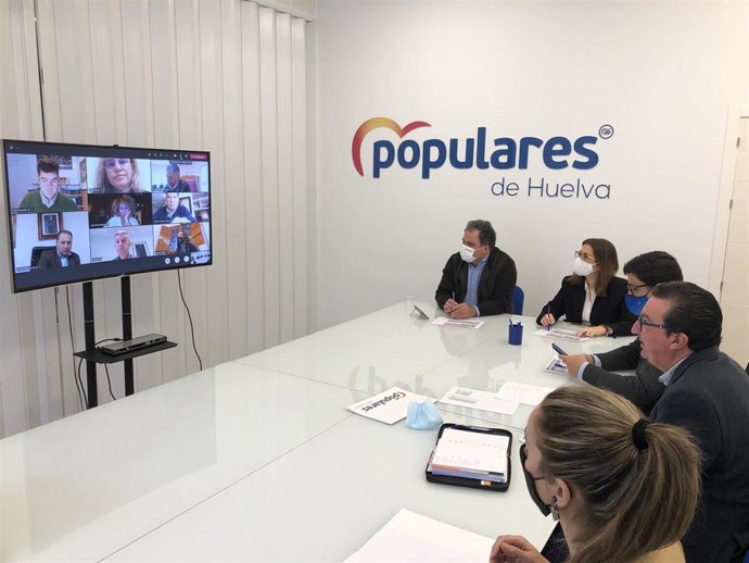 Primer Comité de Dirección del 2021 del PP de Huelva.