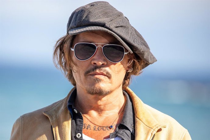 Johnny Depp durante la presentación de la película 'Crock of Gold A few rounds with Shane Macgowan' en el Festival de San Sebastián, a 20 de septiembre de 2020.