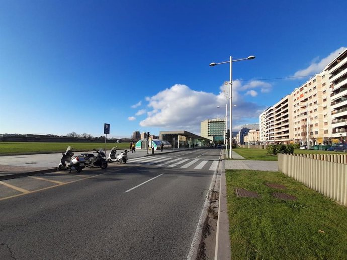 Calle Yanguas y Miranda de Pamplona.