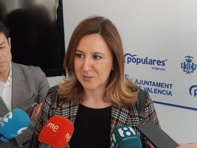 La portavoz del PP en el Ayuntamiento de Valncia, María José Catalá.
