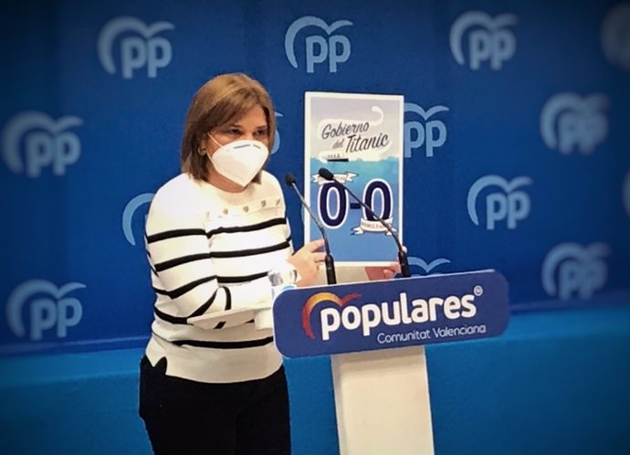 La presidenta del PPCV, Isabel Bonig