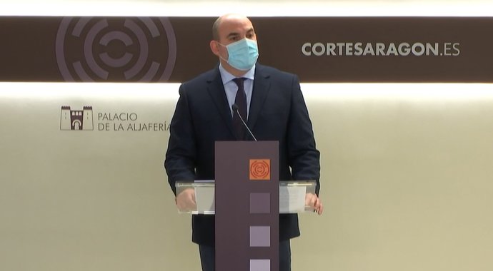 El portavoz de Industria, Comercio y Turismo del Partido Popular en las Cortes de Aragón, Juan Carlos Gracia Suso.