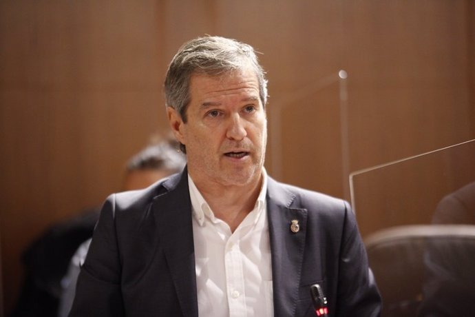 El líder de Ciudadanos Aragón, Daniel Pérez Calvo.