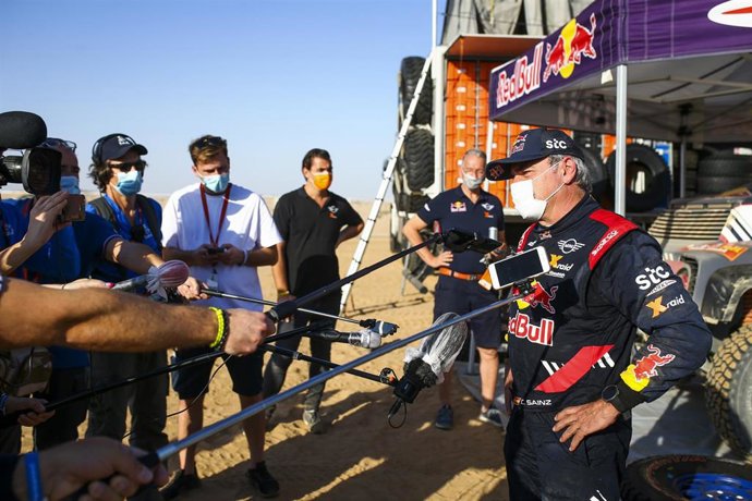 Carlos Sainz en el Dakar