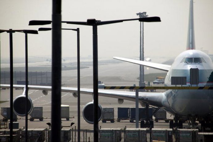 Imagen de archivo del aeropuerto de Hong Kong