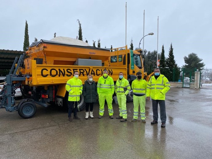 Cabrera visita parte del operativo desplegado por la Junta