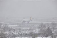 El Real Madrid, atrapado en Barajas por el temporal 'Filomena'