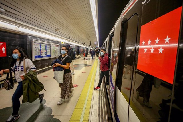 Estación de Metro de Madrid. 