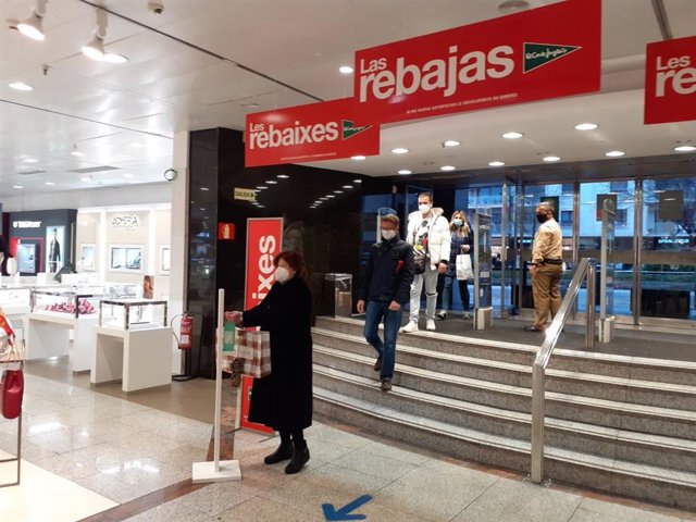 Inicio de las rebajas de invierno
