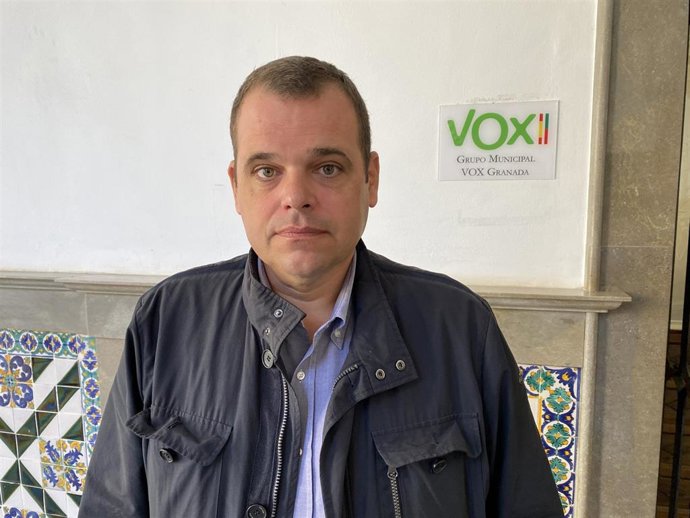 El portavoz del grupo municipal de Vox, Onofre Miralles, en imagen de archivo