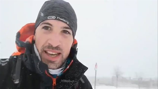 Un joven MIR recorre 17 km por la nieve para hacer la guardia en el Hospital Puerta de Hierro