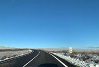 Cerradas aún seis carreteras de la red provincial de Almería por placas de hielo pero todo se va "normalizando"