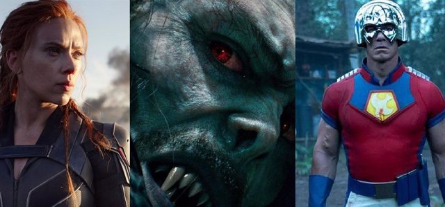 Las películas de superhéroes que se estrenan en 2021