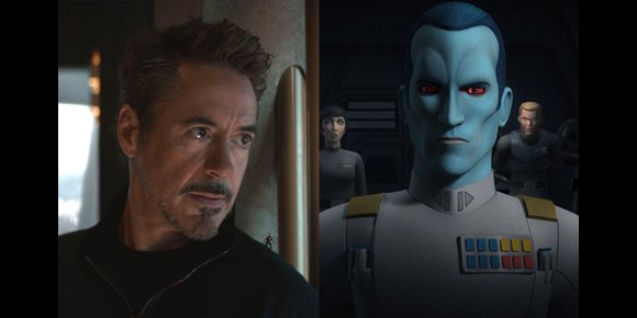 8. Así luce Robert Downey Jr. como el Almirante Thrawn en The Mandalorian