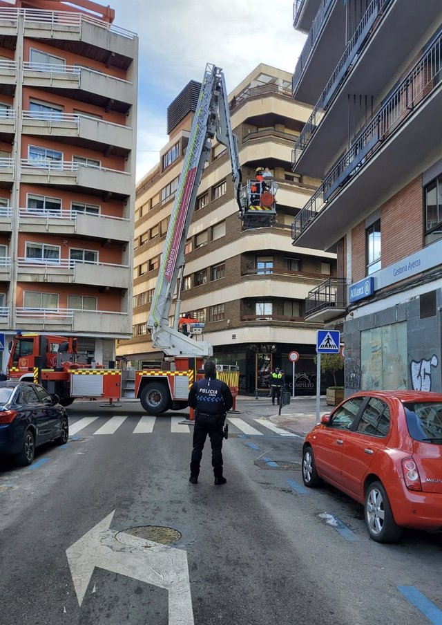 Intervención Bomberos en Cuenca
