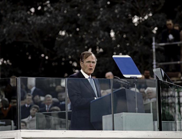 El expresidente de EEUU George H.W. Bush (1989-1993).
