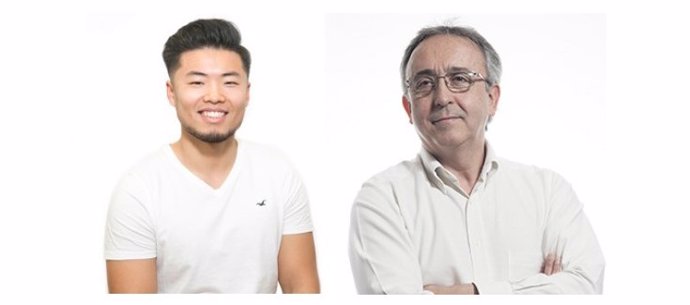 Los investigadores Jia Liang Sun-Wang y Antonio Zorzano