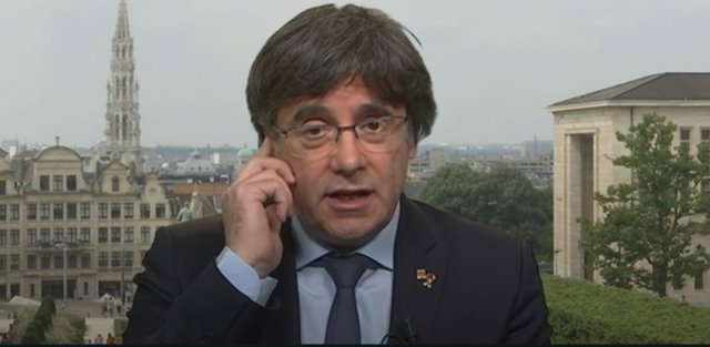 L'expresident de la Generalitat i cap de llista de JxCat a les eleccions del 14-F, Carles Puigdemont