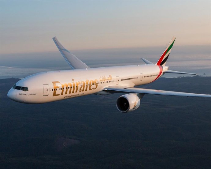 Avión de Emirates
