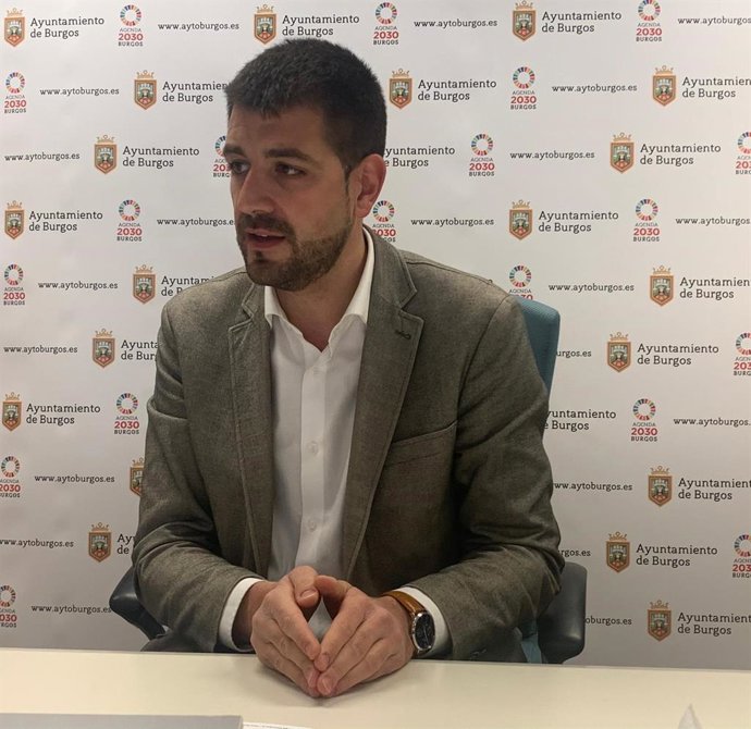 David Jurado, concejal de Hacienda de Burgos.