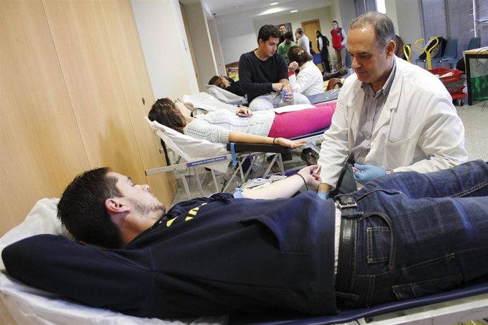 Donación de sangre en la Universidad Pablo de Olavide