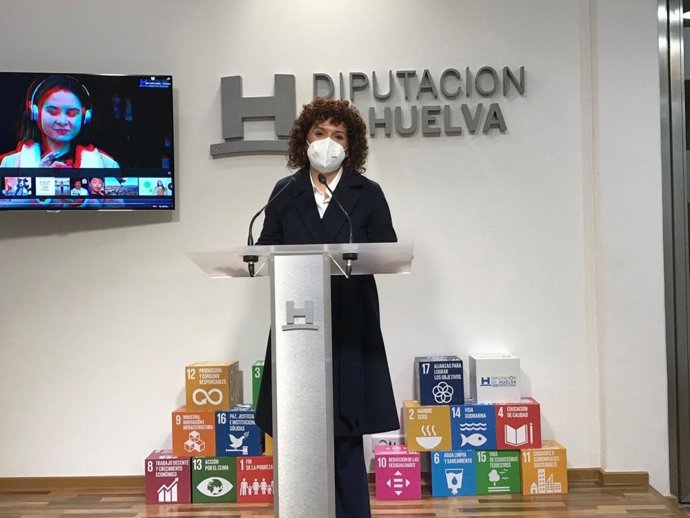 La presidenta de la Diputación Provincial de Huelva, María Eugenia Limón.