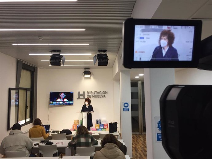 La presidenta de la Diputación Provincial de Huelva, María Eugenia Limón. 