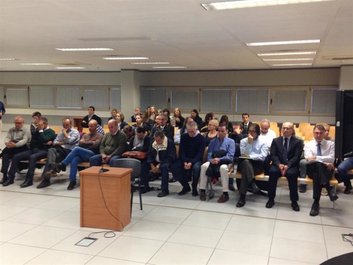 Juicio en la pieza principal del Caso Emarsa celebrado en 2015 en la Audiencia de Valencia