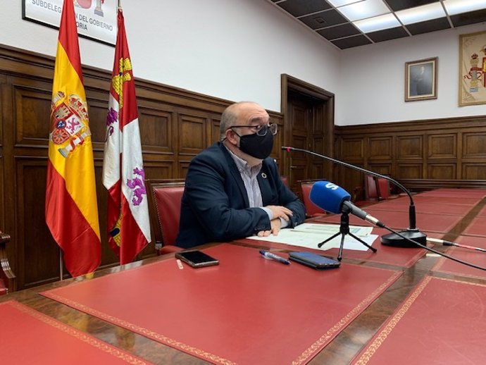 El subdelegado del Gobierno en Soria hace balance del paso de 'Filomena' por la provincia.
