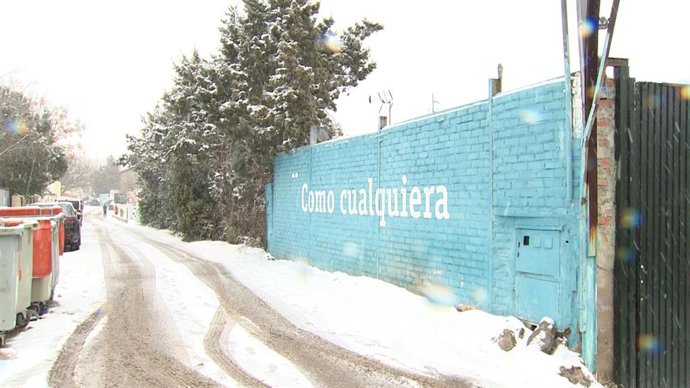 Nieve en la Cañada Real.