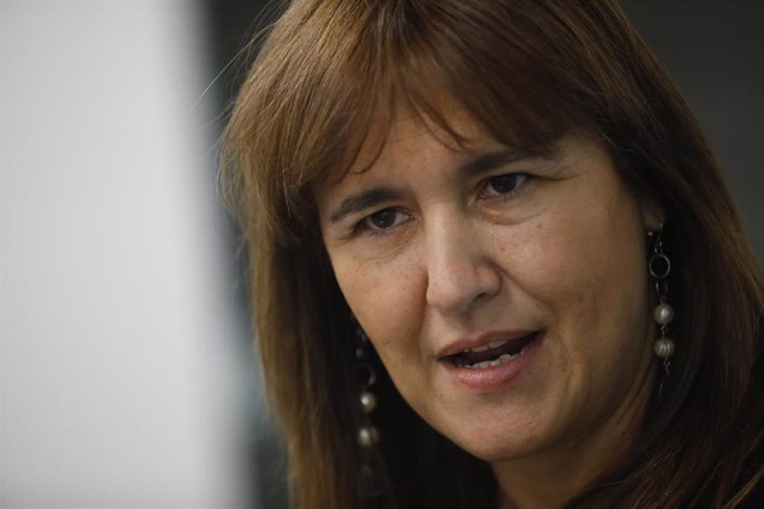 La candidata a la Presidencia de la Generalitat del partido de JxCat, Laura Borrs.