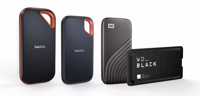 Nuevas unidades de 4TB SanDisk Extreme, WD Black y WD My Passport