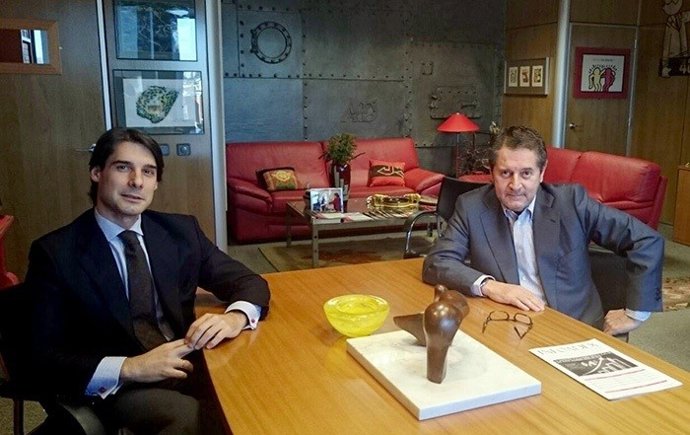 José Arribas  (Parnaso) y Miguel Ángel Sánchez (Infoadex).