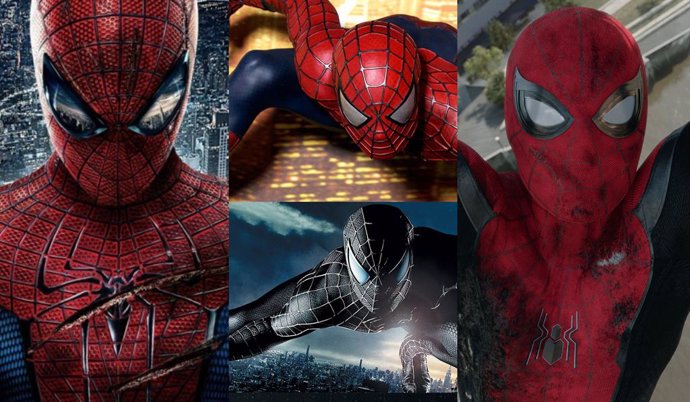 Las diferentes versiones de Peter Parker, juntas en Spider-Man 3 y el Multiverso Marvel